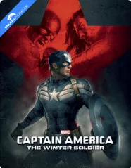 Captain America: The Winter Soldier 3D - Zavvi Exclusive Limited Edition Lenticular Steelbook (Blu-ray 3D + Blu-ray) (UK Import ohne dt. Ton) Blu-ray