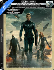 Captain America: The Winter Soldier 4K - Best Buy Exclusive Limited Edition Steelbook (4K UHD + Blu-ray + Digital Copy) (CA Import) Blu-ray