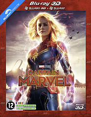 Captain Marvel (2019) 3D (3D Blu-ray + Blu-ray) (FR Import) Blu-ray