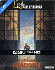 Captain Marvel (2019) 4K - FNAC Exclusive Édition Spéciale Steelbook (4K UHD + Blu-ray) (FR Import) Blu-ray