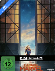 Captain Marvel (2019) 4K - Limited Edition Steelbook (4K UHD + Blu-ray) (CH Import) Blu-ray