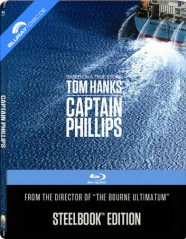 Captain Phillips - Limited Edition Steelbook (HK Import ohne dt. Ton) Blu-ray