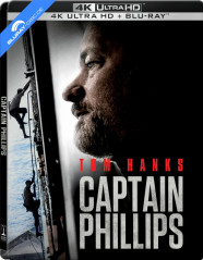 Captain Phillips 4K - Limited Edition Steelbook (4K UHD + Blu-ray) (TH Import) Blu-ray