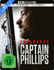 Captain Phillips 4K (Limited Steelbook Edition) (4K UHD + Blu-ray)