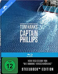 Captain Phillips (Mastered in 4K) (Limited Steelbook Edition) (Blu-ray + UV Copy) Blu-ray