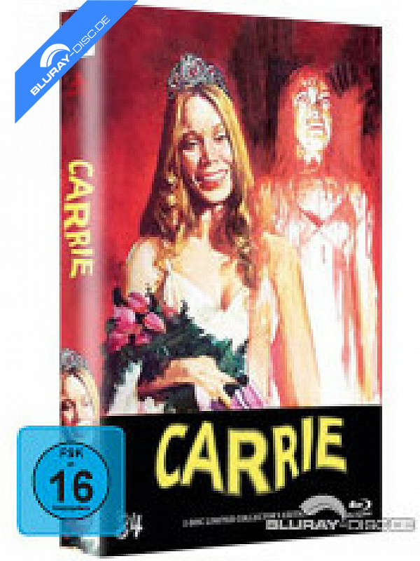 Carrie 1976 Limited Hartbox Edition Cover C Blu ray Film Details