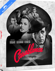 Casablanca (1942) 4K - Limited Edition Steelbook (4K UHD + Blu-ray + Bonus Blu-ray) (KR Import) Blu-ray