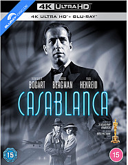 Casablanca (1942) 4K (4K UHD + Blu-ray + Bonus Blu-ray) (UK Import) Blu-ray