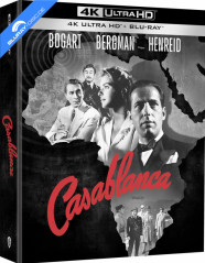 Casablanca (1942) 4K - Ultimate Collector's Edition Steelbook (4K UHD + Blu-ray + Bonus Blu-ray) (UK Import) Blu-ray