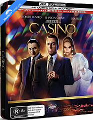 Casino (1995) 4K - 30th Anniversary - JB Hi-Fi Exclusive Limited Edition Steelbook (4K UHD + Blu-ray) (AU Import) Blu-ray