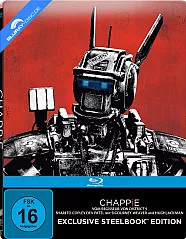Chappie (2015) (Limited Steelbook Edition) (Blu-ray + Bonus Blu-ray + UV Copy) Blu-ray