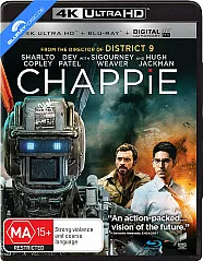 Chappie 4K (4K UHD + Blu-ray + Digital Copy) (AU Import) Blu-ray