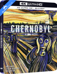 Chernobyl (2019) 4K: A 5-Part Mini-Series - Édition Boîtier Steelbook (4K UHD + Blu-ray) (FR Import ohne dt. Ton) Blu-ray