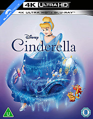 Cinderella (1950) 4K (4K UHD + Blu-ray) (UK Import) Blu-ray