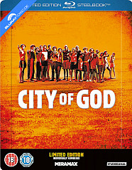 City of God - Cidade de Deus - Zavvi Exclusive Limited Edition Steelbook (UK Import ohne dt. Ton) Blu-ray