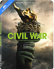 Civil War (2024) 4K - Amazon Exclusive Slipcover (4K UHD + Blu-ray + Digital Copy) (US Import ohne dt. Ton) Blu-ray