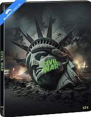 Civil War (2024) 4K - Edizione Limitata Steelbook (4K UHD + Blu-ray) (IT Import ohne dt. Ton) Blu-ray