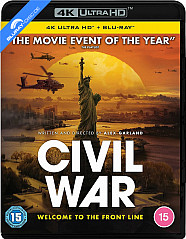 Civil War (2024) 4K (4K UHD + Blu-ray) (UK Import ohne dt. Ton) Blu-ray