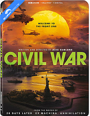 Civil War (2024) 4K (4K UHD + Blu-ray + Digital Copy) (US Import ohne dt. Ton) Blu-ray