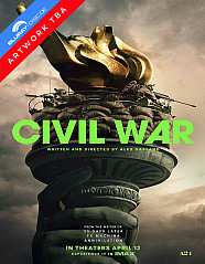 Civil War (2024) 4K - Édition Limitée Steelbook (4K UHD + Blu-ray) (FR Import ohne dt. Ton)