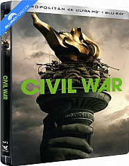 Civil War (2024) 4K - Édition Limitée Steelbook (4K UHD + Blu-ray) (FR Import ohne dt. Ton) Blu-ray