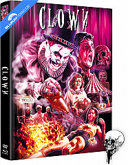 Clown - Willkommen im Kabinett des Schreckens (Wattierte Limited Mediabook Edition) (Cover W) (Blu-ray + Bonus-DVD) Blu-ray