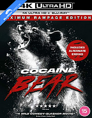 Cocaine Bear 4K (4K UHD + Blu-ray) (UK Import ohne dt. Ton)