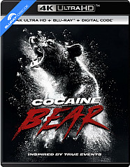 Cocaine Bear 4K (4K UHD + Blu-ray + Digital Copy) (US Import ohne dt. Ton) Blu-ray