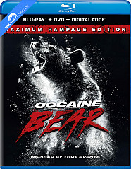 Cocaine Bear (Blu-ray + DVD + Digital Copy) (US Import ohne dt. Ton) Blu-ray