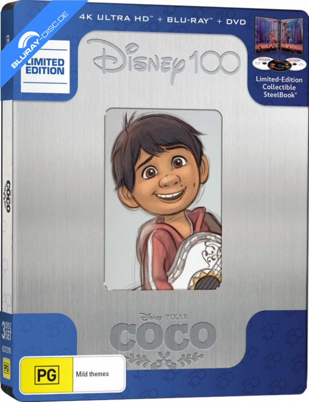 Coco 2017 4K 100 Years of Disney JB HiFi Exclusive Limited Edition