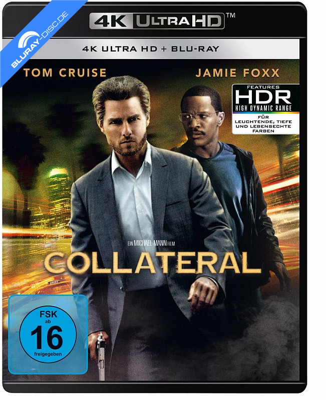 Collateral 2004 4K 4K UHD + Blu-ray Blu-ray - Film Details