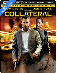 Collateral (2004) 4K - Limited Edition Steelbook (4K UHD + Blu-ray + Digital Copy) (US Import) Blu-ray