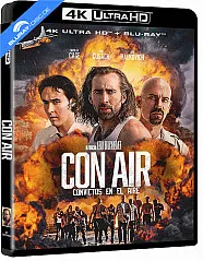 Con Air 4K (4K UHD + Blu-ray) (ES Import ohne dt. Ton) Blu-ray
