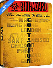 Contagion 4K - Édition Boîtier Steelbook (4K UHD + Blu-ray) (FR Import) Blu-ray