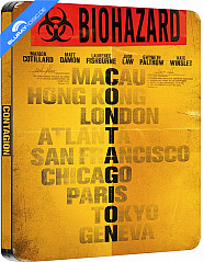 Contagion 4K - Edizione Limitata Steelbook (4K UHD + Blu-ray) (IT Import) Blu-ray