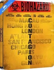 Contagion 4K - Limited Edition Steelbook (4K UHD + Blu-ray) (TH Import) Blu-ray