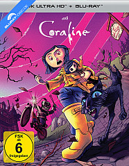 Coraline (2009) 4K (Limited Steelbook Edition) (4K UHD + Blu-ray) Blu-ray