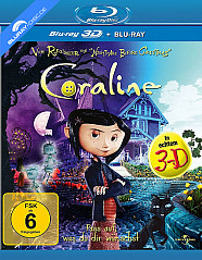 Coraline 3D (Blu-ray 3D + Blu-ray) Blu-ray