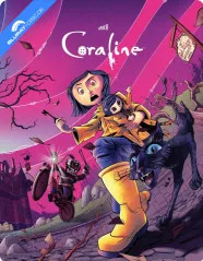 Coraline 4K - Limited Edition Steelbook (4K UHD + Blu-ray) (CA Import ohne dt. Ton) Blu-ray
