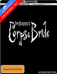 Corpse Bride 4K - JB Hi-Fi Exclusive Limited Edition Steelbook (4K UHD + Blu-ray) (AU Import ohne dt. Ton)