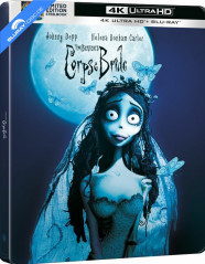 Corpse Bride 4K - Limited Edition Steelbook (4K UHD + Blu-ray) (TH Import) Blu-ray