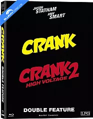 Crank 1+2 (Double Feature) (Limited Mediabook Edition) (Cover D) Blu-ray
