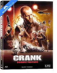 Crank 1+2 (Double Feature) (Wattierte Limited Mediabook Edition) Blu-ray
