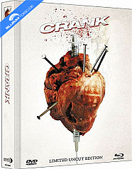 Crank (2006) (Extended Version) (Limited Mediabook Edition) (Cover B) (Blu-ray + DVD) Blu-ray