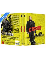 Crank (2006) (Extended Version) (Limited Mediabook Edition) (Cover C) (Blu-ray + DVD) Blu-ray
