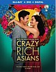 Crazy Rich Asians (Blu-ray + DVD + Digital Copy) (US Import ohne dt. Ton) Blu-ray