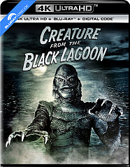 Creature from the Black Lagoon (1954) 4K (4K UHD + Blu-ray 3D + Blu-ray + Digital Copy) (US Import) Blu-ray