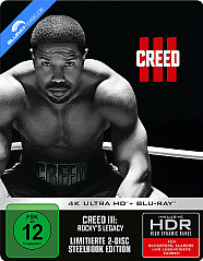 Creed III: Rocky's Legacy 4K (Limited Steelbook Edition) (4K UHD + Blu-ray)