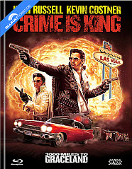 Crime is King - 3000 Miles to Graceland (Limited Mediabook Edition) (Cover C) (AT Import) Blu-ray