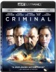 Criminal (2016) 4K (4K UHD + Blu-ray + UV Copy) (US Import ohne dt. Ton) Blu-ray